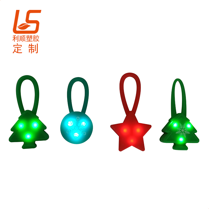 定制LED寵物發(fā)光吊墜 LED寵物閃光吊墜