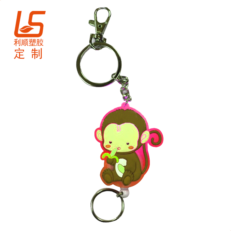 定做PVC滴膠易拉得 卡通彈力易拉得易拉扣