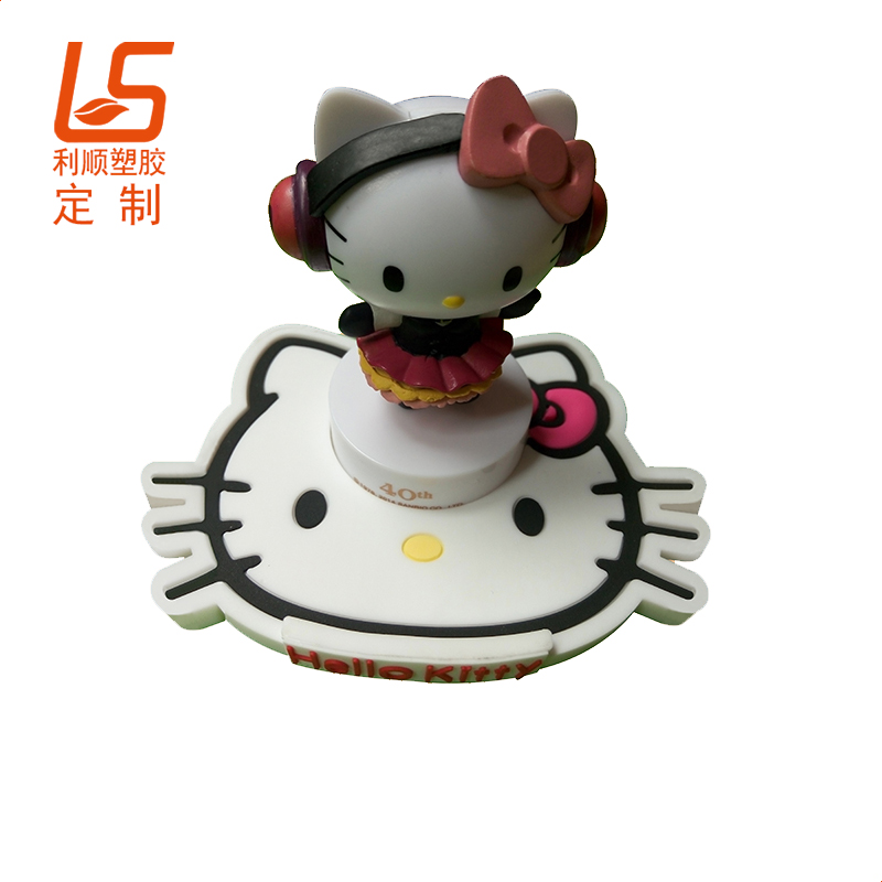 定制軟膠車載立體公仔擺件