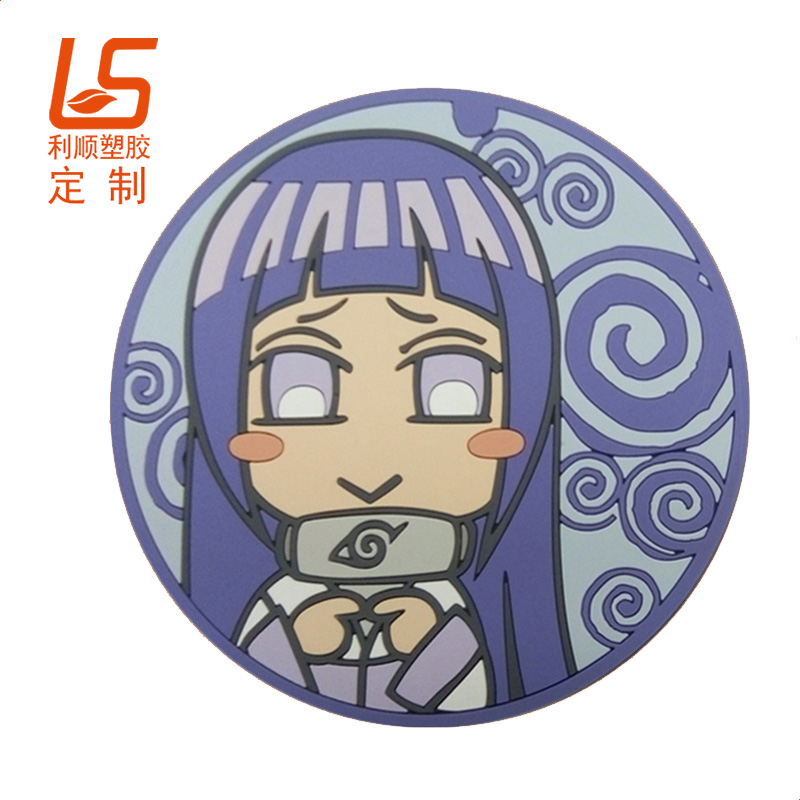 卡通PVC軟膠杯墊_滴膠杯墊杯墊 (4)