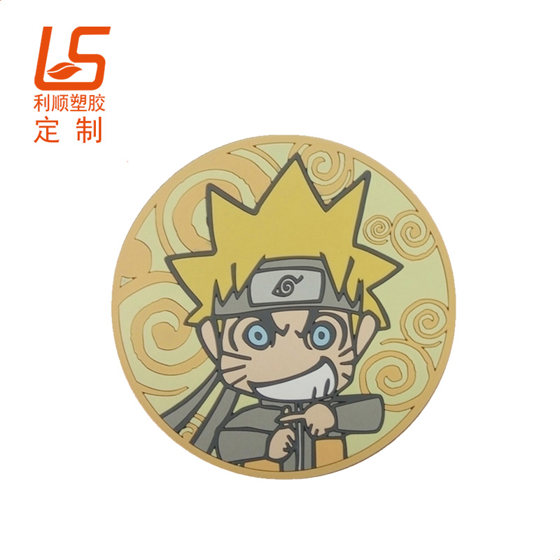 卡通PVC軟膠杯墊_滴膠杯墊杯墊 (5)