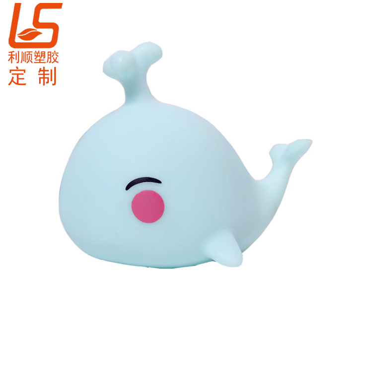 硅膠卡通公仔LED睡眠燈硅膠LED拍拍燈 (3)